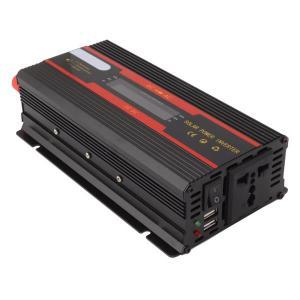 LCD 디스플레이가 있는 자동차 태양광 순수 사인 인버터, 1000W 전압, 12V, 24V-220V