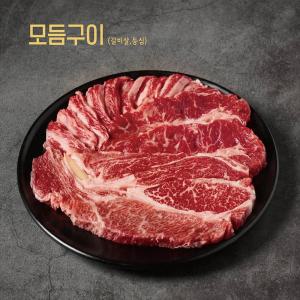 국내산 1+등급 명품 한우모듬구이 300g(등심 갈비살)