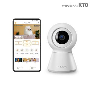 K70 홈CCTV 홈캠 펫캠 베이비캠 홈카메라 QHD 300만 화소 가정용 CCTV