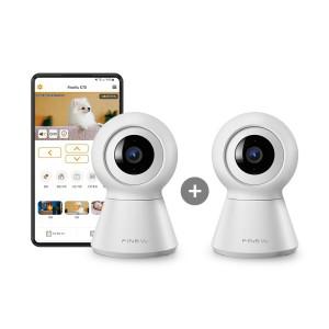 K70 1+1 홈CCTV 홈캠 펫캠 베이비캠 홈카메라 QHD 300만 화소 가정용 CCTV