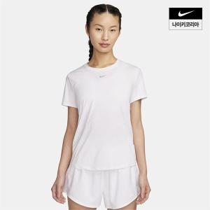 [매장정품] 나이키 NIKE 원 클래식 여성 드라이 핏 반팔 탑 FN2799-100