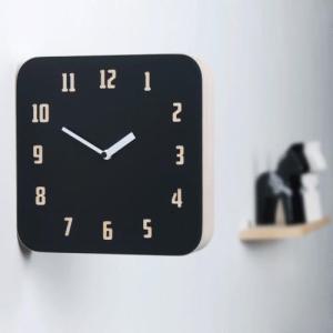 Morden Retro Wood Double Clock (BlackRed)집들이시계 벽시계 벽걸이 거실 양면 양면벽 인테리어벽 소품