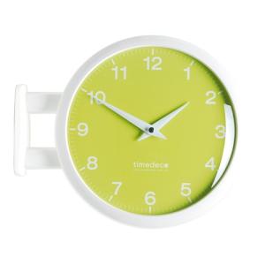 Morden Double Clock 모노 파스텔(Green)벽걸이양면시계 인테리어소품 집들이 벽시계 거실 인테리어벽