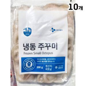 이츠웰 주꾸미 홀 6미 200g X10냉동해산물 수산물 쭈꾸미 업소용쭈꾸미 업소용 식당용 대용량 대량구매