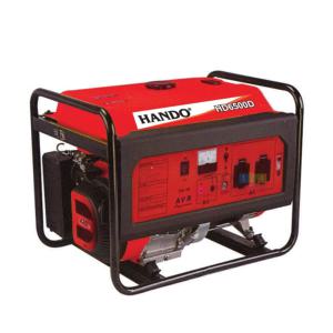 HANDO 산업용발전기 6KVA HD6500D 6KW 산업용 가솔린 발전기 리코일스타트 25리터 82kg HD-6500D