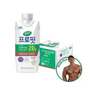 셀렉스 프로핏 웨이프로틴, 초콜릿, 330ml, 12개