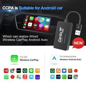 CarlinKit 무선 카플레이 동글, 안드로이드 자동차 라디오, 에어플레이 음악 미러 화면, 오토킷 CCPW 설치