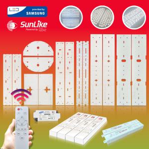 LED모듈 전등 삼성 기판 교체 리폼 세트 국산 조명 거실 주방 방등 안정기 자석 설치 리모컨