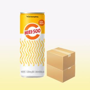 광동 비타500 240ml x 60개 캔음료 비타민 음료수