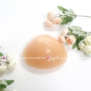 유방암브라전용 삼각실리콘브라패드 써지브래지어전용 인조유방 인조가슴 150g~450g