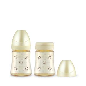 그로미미 pssu돗꼼/올리브 젖병트윈팩200ml/300ml