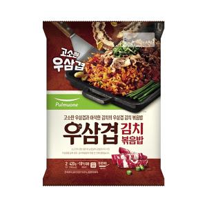 풀무원 우삼겹 김치볶음밥 420g