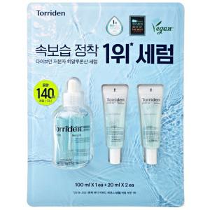 토리든 다이브인 저분자 히알루론산 세럼 140ml (100ml 1개 + 20ml 2개)