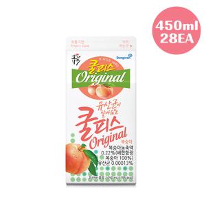 동원 소와나무 쿨피스 복숭아맛 450ml 28개입/무배