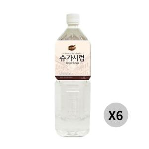 동서식품 리치스 슈가시럽 1.5L 6개