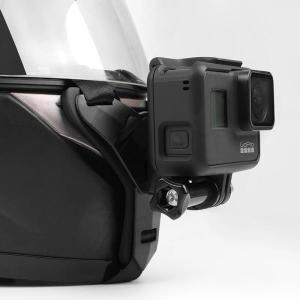 오토바이 헬멧 휴대폰 스탠드 마운트 거치대, GoPro Hero 12 9 8 7 액션 스포츠 카메라 액세서리