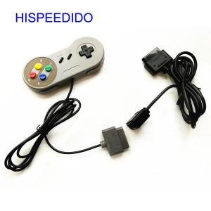 HISPEEDIDO 5 대/몫 1.8m 연장 케이블 코드 + 컨트롤러 조이패드 슈퍼 닌텐도 SNES 콘솔