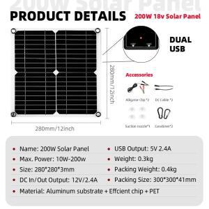 가정용 태양광 시스템 완제품 키트, 패널, 에너지 자동차 보조배터리, 110V, 220V, 6000W 인버터, 5V, 30A