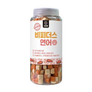 자연애 가수분해 강아지 간식 피부&장 연어 500g