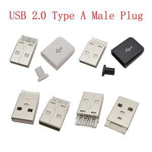 10 개 USB 커넥터 C타입 / 마이크로 2.0 A 수 암 조립 어댑터 DIY 납땜 데이터 충전 플매트 카펫 러그 소켓