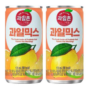 과일촌 과일믹스 드링크 175ml x 90캔 캔음료 과즙음료 서비스 음료수도매 썬키스트 블루하와이 리뉴얼