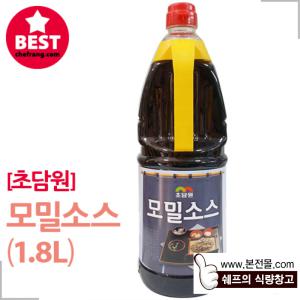 [초담원]모밀소스(1.8L)/메밀육수,소바쯔유