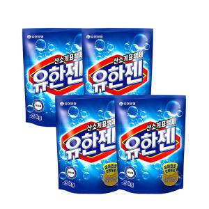 유한락스 산소계표백제 유한젠 분말형 리필 3kg x4개