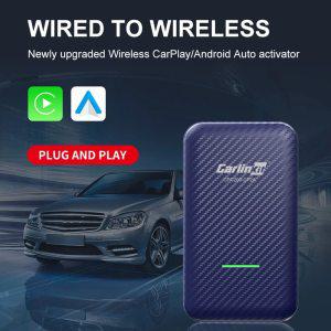 카링킷 무선안드로이드오토 카플레이 CarlinKit 5.0 2AIR 무선 CarPlay 안드로이드 자동 어댑터 Spotify Fo