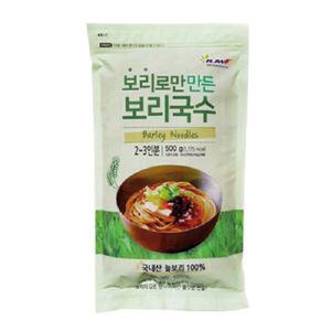 순수국내산보리 늘보리국수 500g(2-3인분)