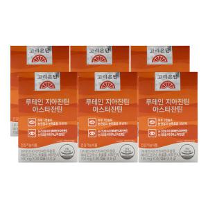 고려은단 루테인 지아잔틴 아스타잔틴 160mg x 30캡슐 x 6박스 /An