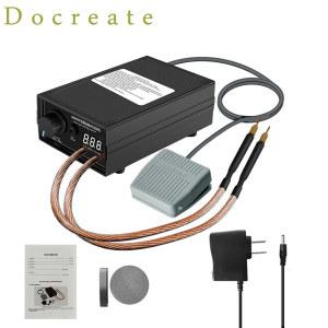 Docreate 고출력 스폿 용접기 키트 18650 배터리 팩 용접 도구 휴대용 용접기 0 2mm 니켈 스트립 8000W