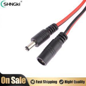 전원 코드 암-수 CCTV 어댑터 커넥터 케이블, 16AWG DC 플러그, 최대 연장 코드, 5.5x2.1mm, 12V 10A, 120W