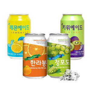 [일화] 레몬 키위 청포도 한라봉 에이드 택 2 350ml X 24캔  X 2박스  (총 48박스)