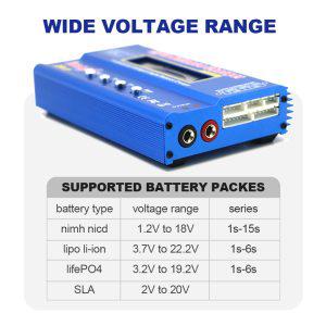 멀티 RC 배터리 충전기 IMAX Lipo NiMh 리튬 이온 Ni-Cd 디지털 Lipro 밸런스 방전기 AC 전원 Rc 자동차용