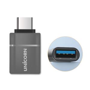 유니콘 USB 3.1 A to C타입 OTG 변환젠더 휴대용 미니컨버터 5G초고속 CT-100A