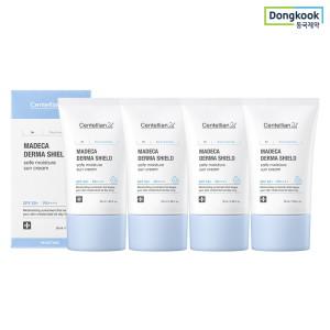 [동국제약] 마데카 더마 쉴드 세이프 수분 선크림 50ml(SPF50+) 4개 24H자외선차