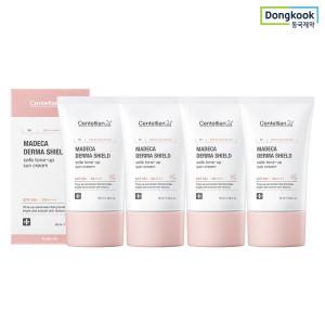 [동국제약] 마데카 더마 쉴드 세이프 톤업 선크림 50ml(SPF50+) 4개 24H 자외선차