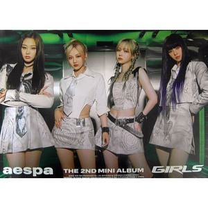 (브로마이드1종+지관통) 에스파 (aespa) - Girls (Digipack) B 포스터 (정품)