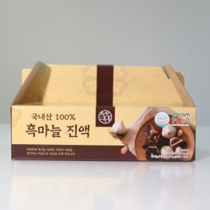 프리미엄 흑마늘 액기스 80ml 150포 국내산 토종마늘 자람푸드 흑마늘즙 진액