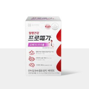 무) 종근당건강 혈행건강 프로메가 오메가3 트리플 654mg x 60캡슐 x 1박스 bg