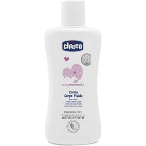 Chicco Crema Corpo Fluida 바디 로션 베이비 모멘트 200ml 0개월 이상 1065453