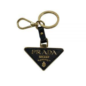 [프라다(병행)]PRADA 프라다 24FW 1PP128 053 F0002 (사피아노 트라이앵글 키링) 122242604