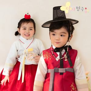 아가명주 마법 같은 가격이 쏟아져요~! 설날 신상이 한가득!! 유아 아동 여아 남아 고급 한복 세트 모음전