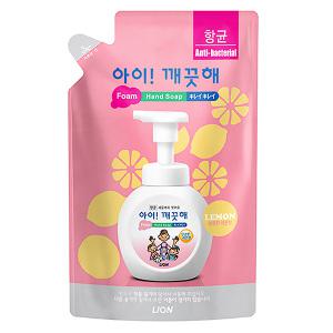 [아이깨끗해] 아이깨끗해 향균 폼 핸드솝 리필(200ml) 레몬향 손세정제 거품형 핸드워시