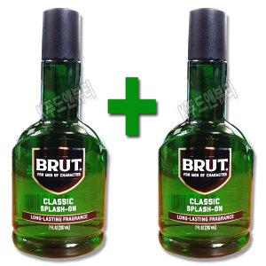 브루트스킨 207ml X 2개 애프터쉐이브 브루트 스플래쉬온 BRUT