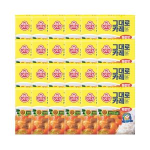 [오뚜기] 3분 그대로카레 매운맛 200g x 24개(1박스)