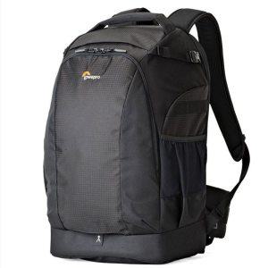 Lowepro-전문가용 DSLR 카메라 백팩, 플립사이드 500 AW II, 도난 방지 미러리스 사진 가방 + 커버