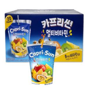 농심 카프리썬 멀티비타민 200ml(20입) 과채음료