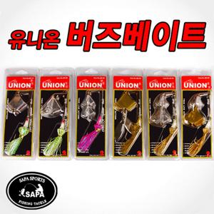 싸파 버즈베이트 6종 중 선택 3/8oz 강력한 훅/날렵한 스커트/루어낚시 스피너베이트 배스낚시 루어소품 루어미끼 낚시바늘