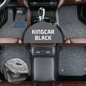 KINGCAR 자동차 가죽 카매트+가죽마감 코일매트 6d 7d 전좌석세트 블랙, 현대 아반떼CN7 2020-현재